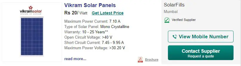 vikram-solar-pricing
