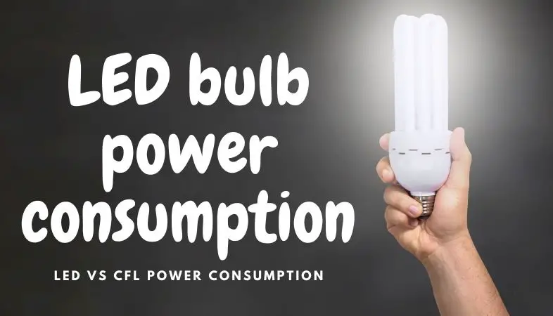 LED light power consumption