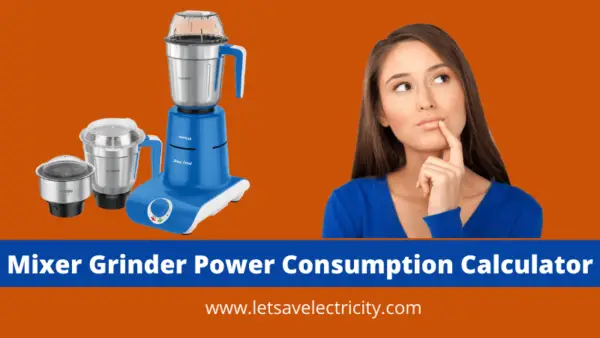 Read more about the article Mixer Power Consumption Calculator