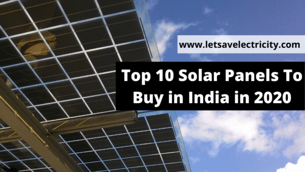 Best Solar Panels in India in 2020