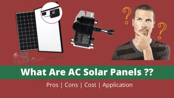 What Are AC Solar Panels?