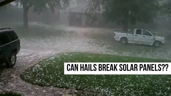 Can Hails Break Solar Panels