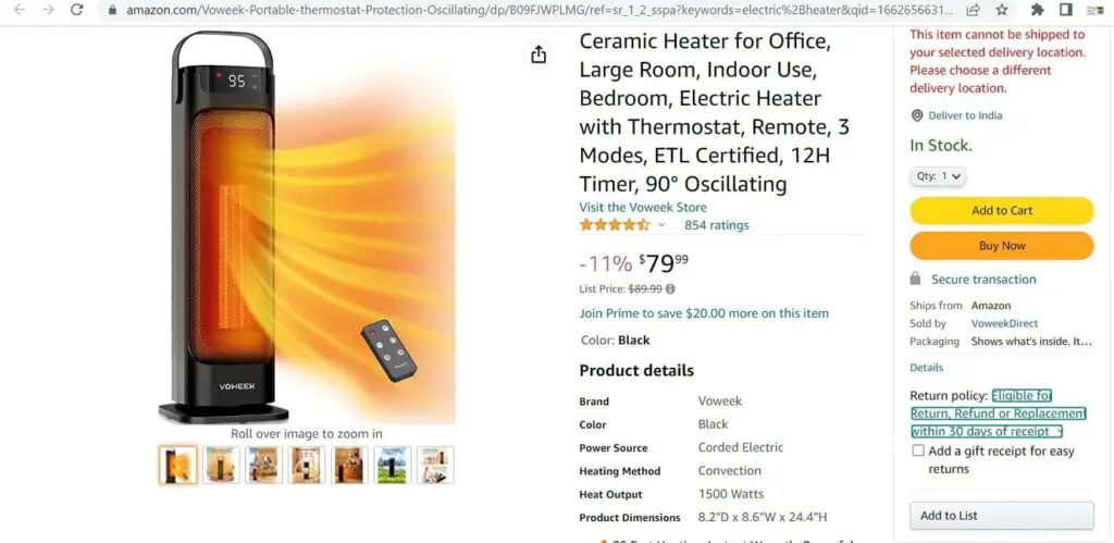 Humanista Rezumar Discrepancia Electric Heater Power Consumption Calculator - All Types