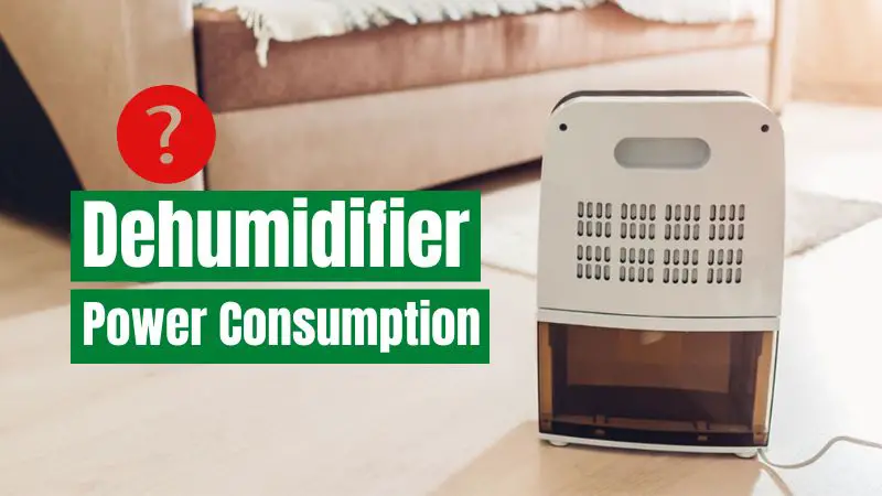 dehumidifier power consumption