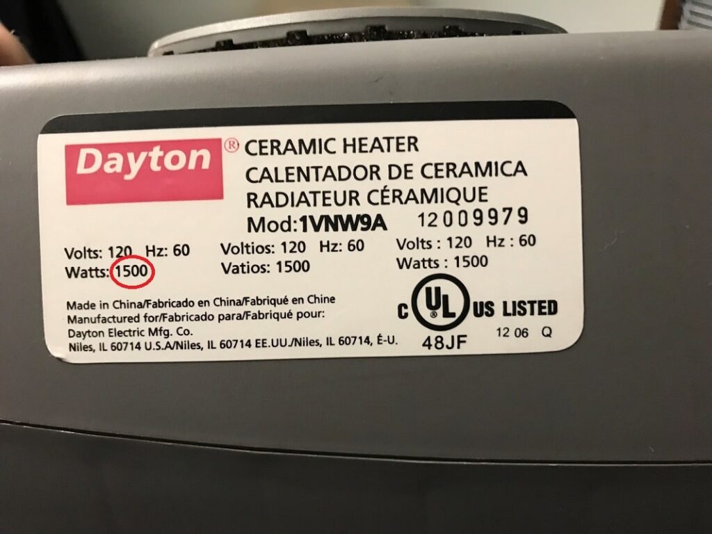 space-heater-wattage-on-label