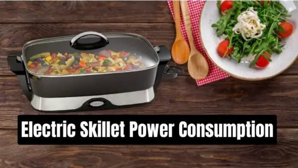 electric skillet power consumption