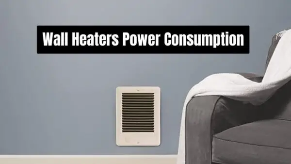 electric wall heater power consumption
