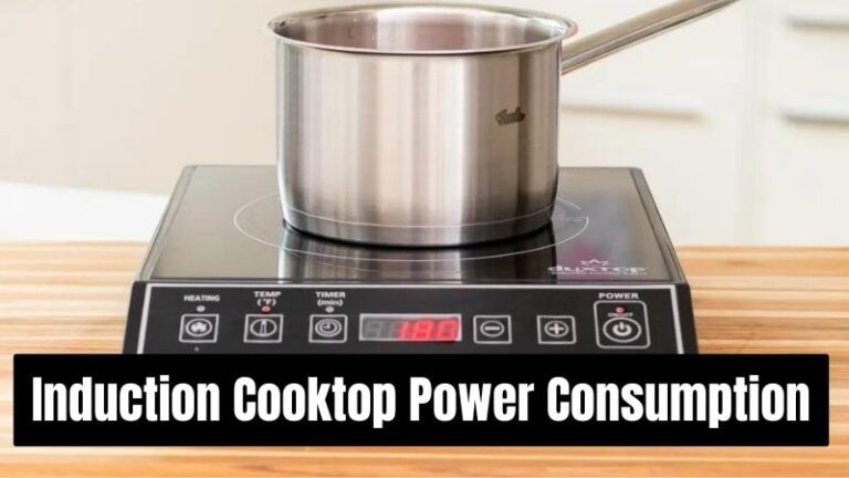 induction cooktop power consumption