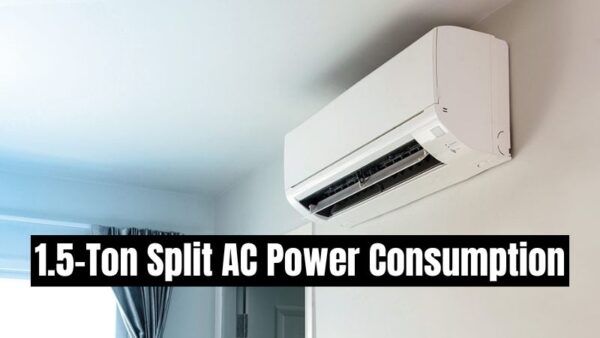 1.5 ton split air conditioner power consumption