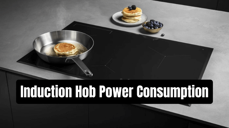induction hob power consumption calculator